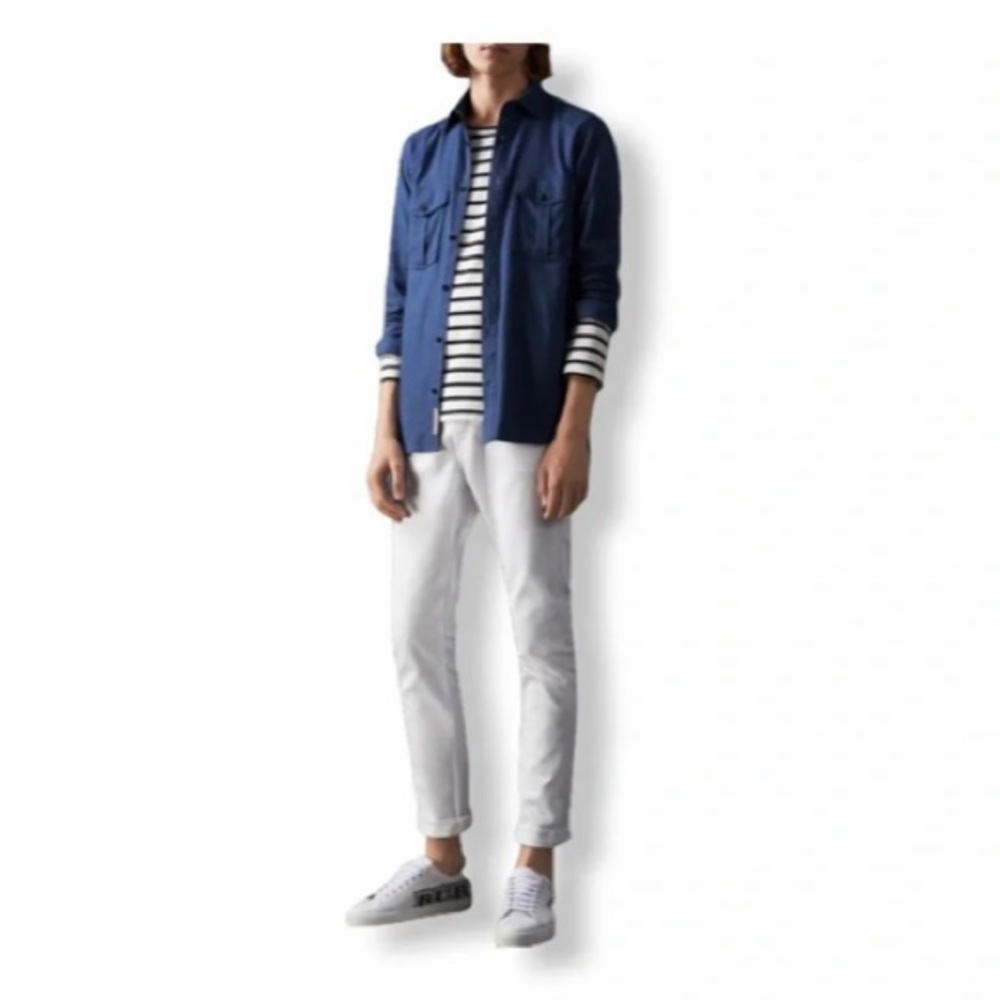 BURBERRY STRAIGHT FIT STRETCH JAPANESE DENIM JEANS